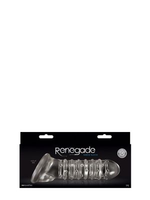 Stymulator-RENEGADE RIBBED EXTENSION CLEAR - image 2